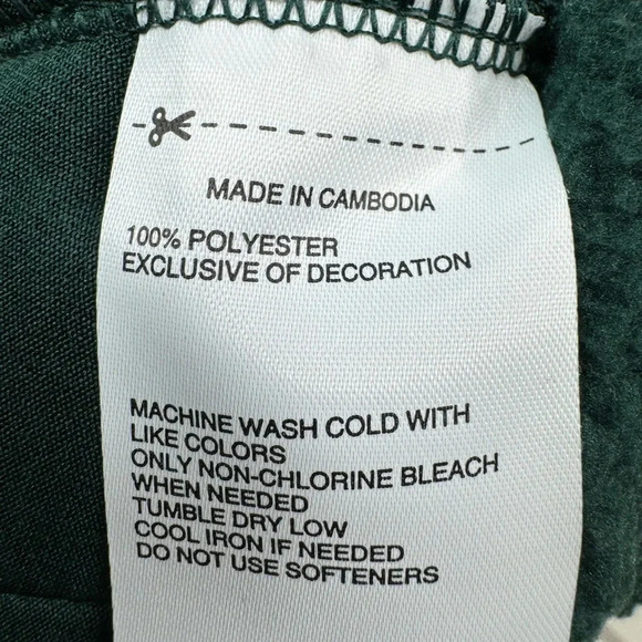 DSG Women’s Green‎ Fleece Quarter Zip XXL - Picture 4 of 4